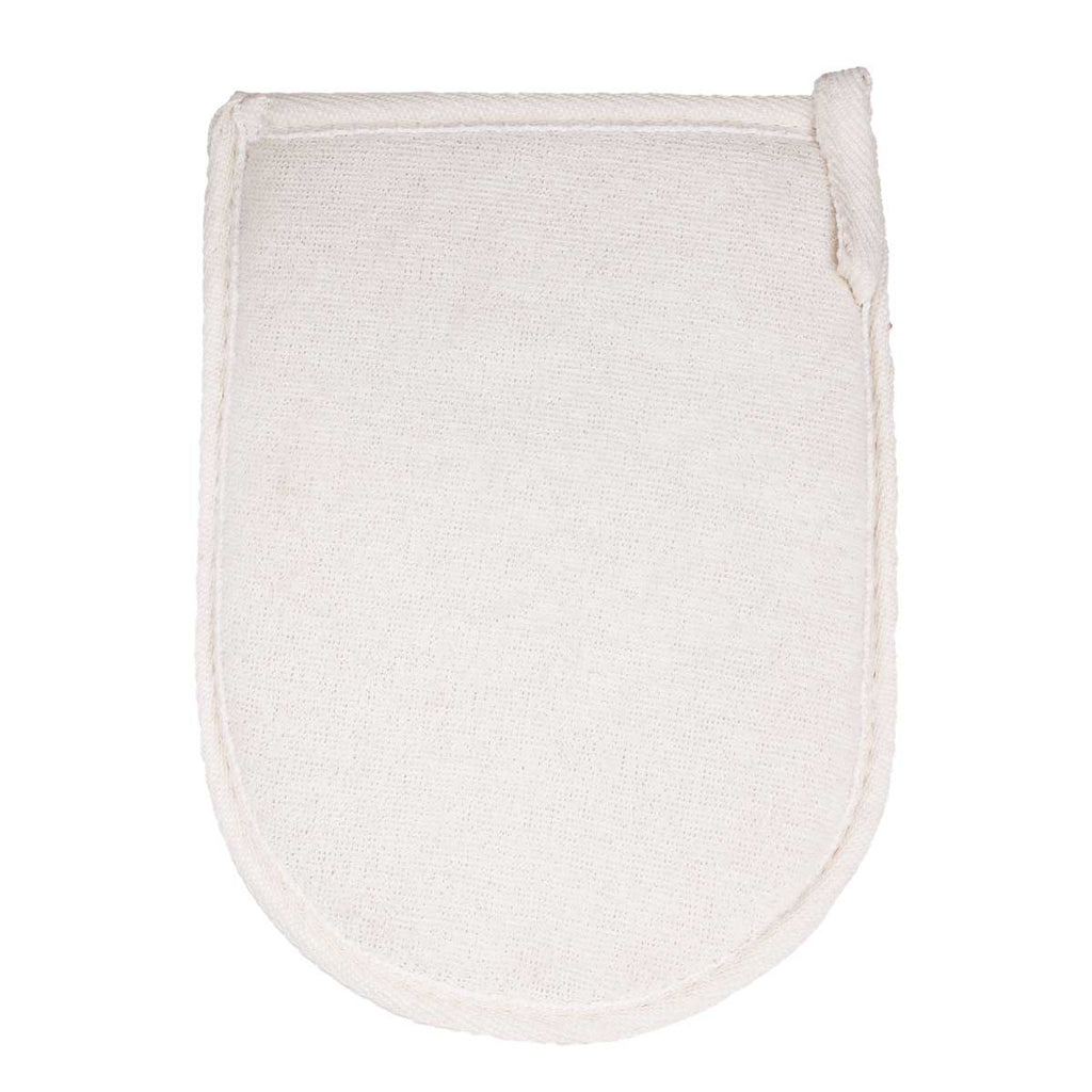 Vegan 2-IN-1 Loofah Bath Mitt with Hanging Loop