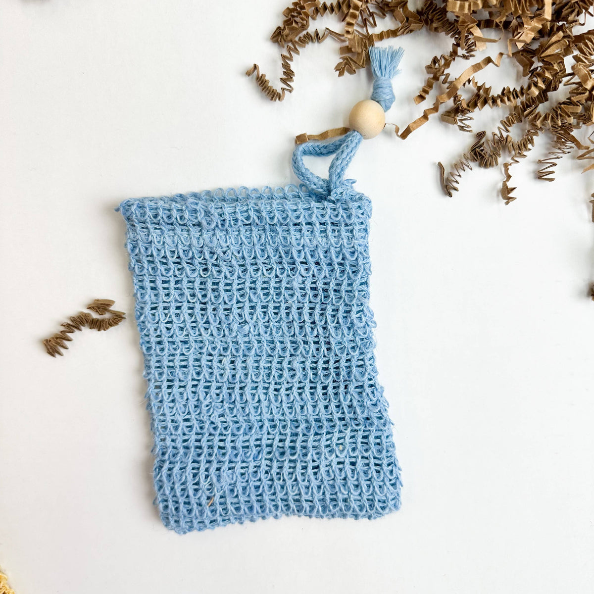Smile Boutiques - Biodegradable Natural Sisal Soap Bags: Ivory Mesh