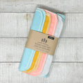 Three Huggers - Organic Reusable Paper Towels - Solid Colour Variety Pack