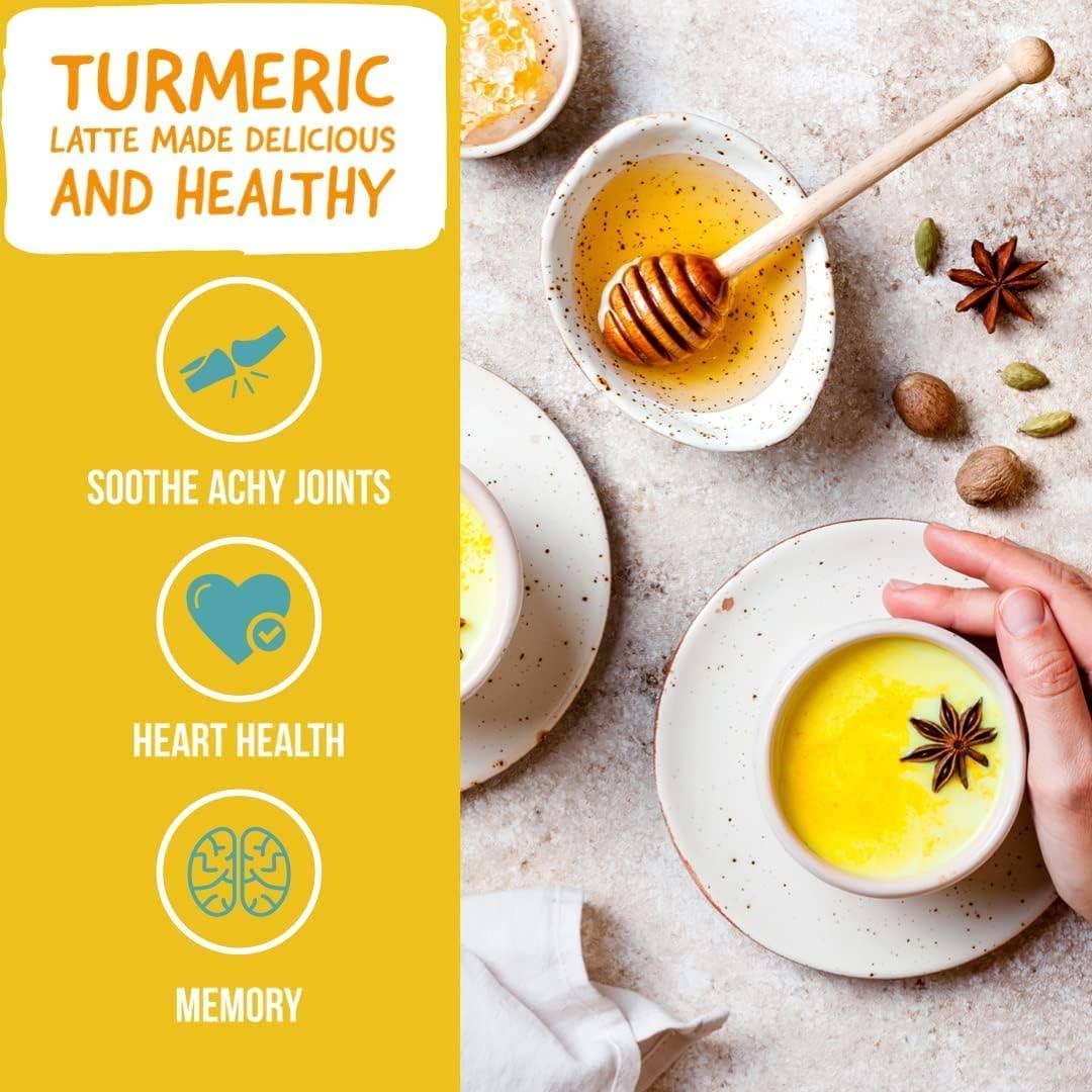 PureShrooms Inc. - PureShrooms Turmeric Latte w/ Lion's Mane & Turkey Tail
