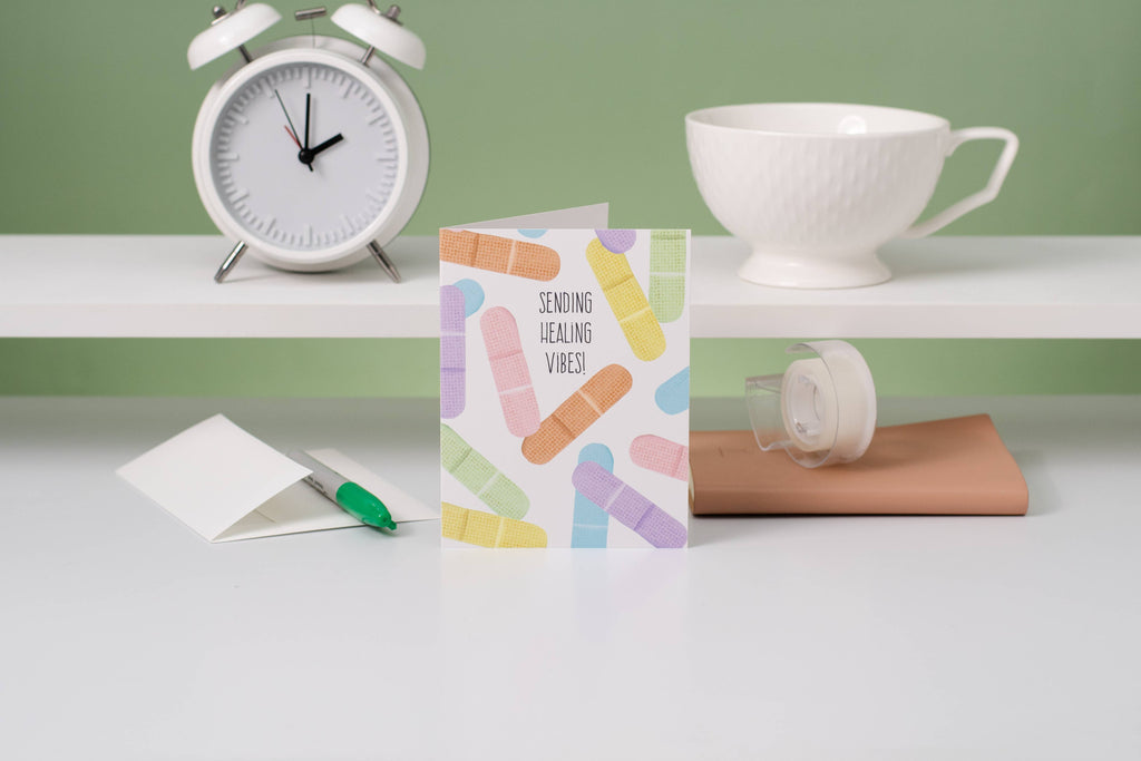 Jaybee Design - Sending Healing Vibes - Greeting Card