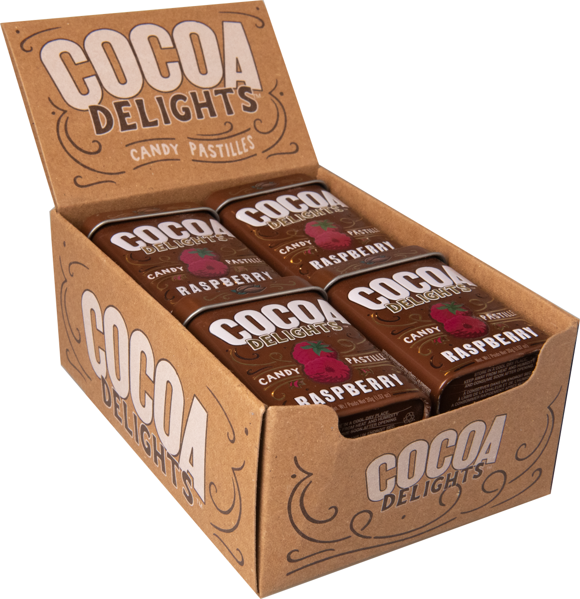 Big Sky Brands Inc. - Cocoa Delights - Raspberry - 48ct