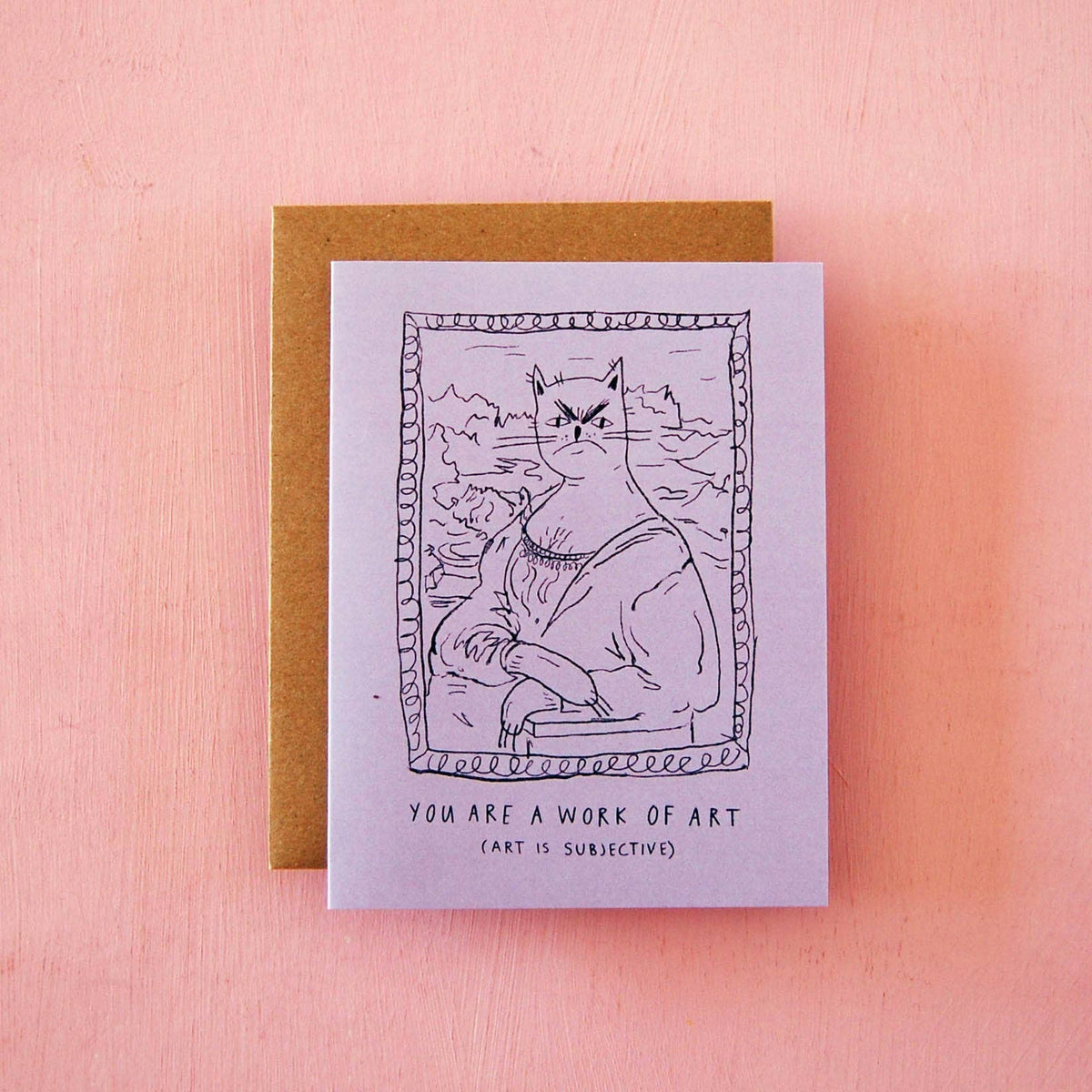 Badger & Burke - Work of Art - Love Greeting Card