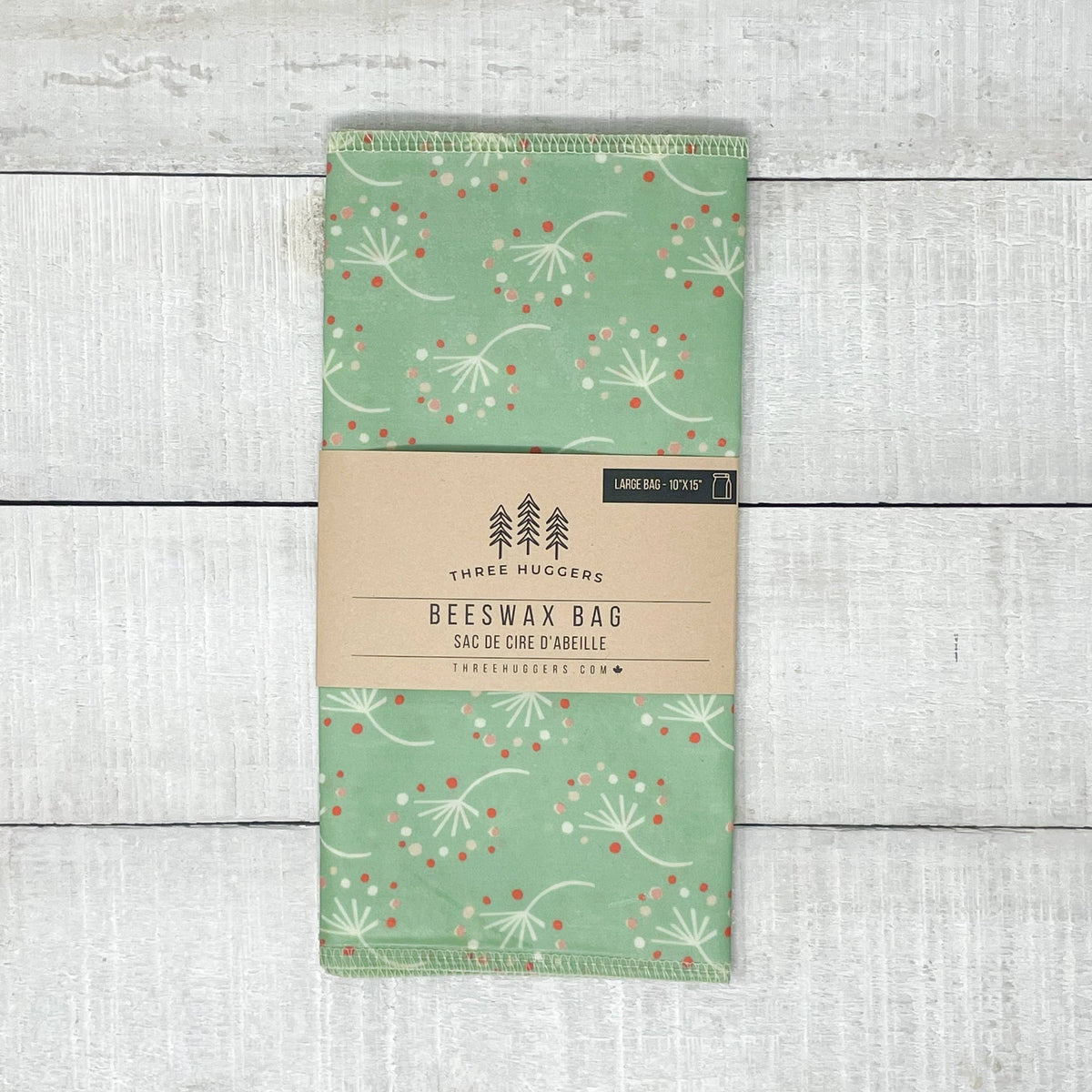 Three Huggers - Large Beeswax Bag - Fireworks