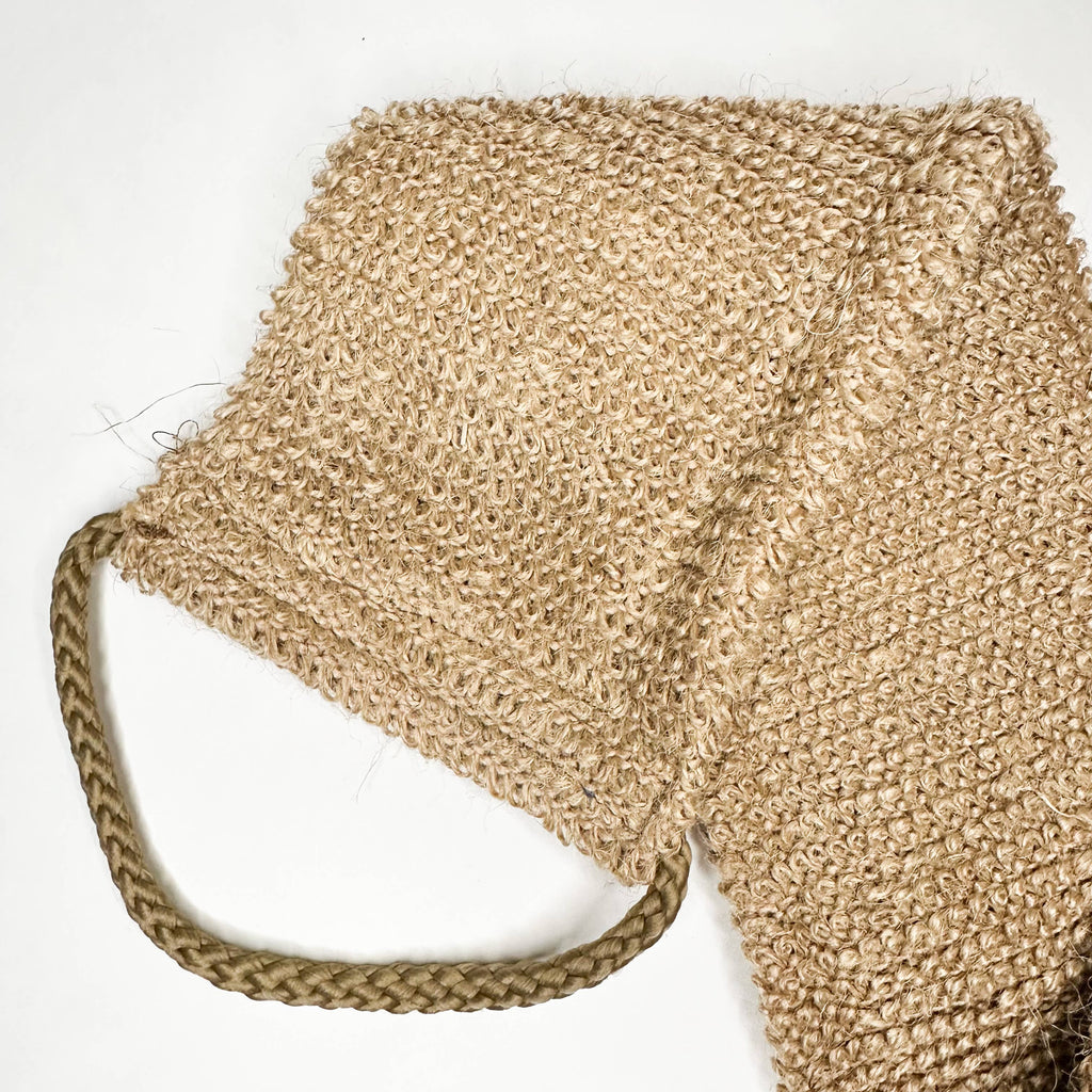 Smile Boutiques - Natural Organic Jute Back Scrubber