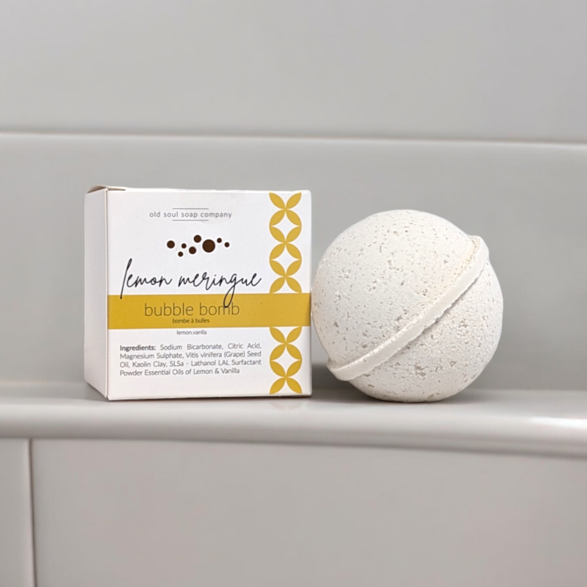 Lemon Meringue Bubble Bomb