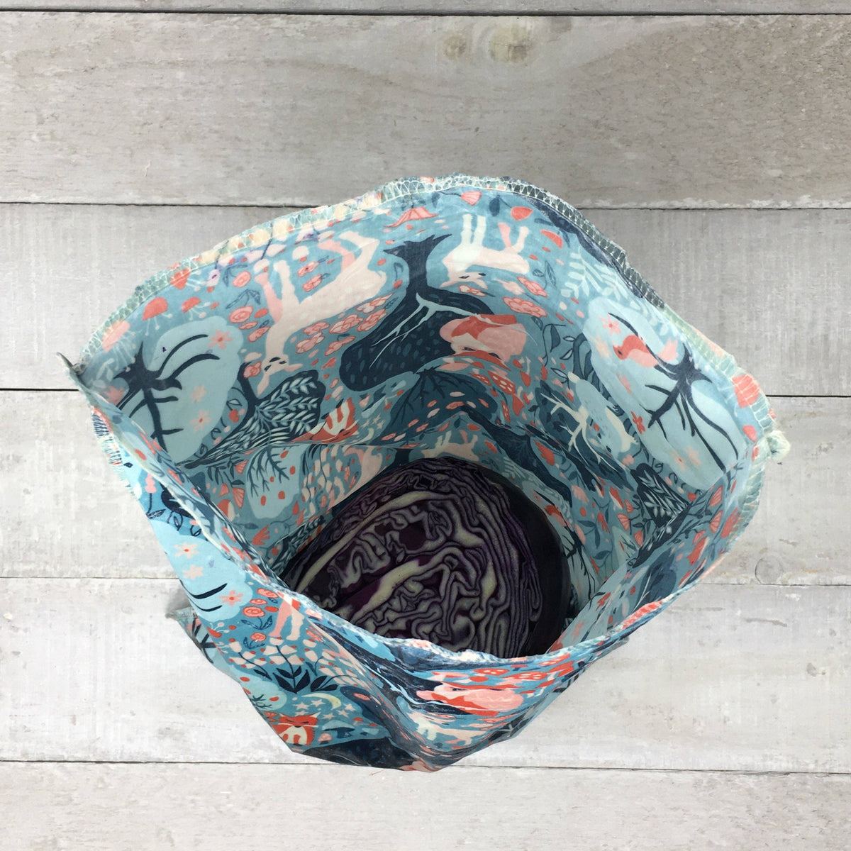 Three Huggers - Large Beeswax Bag - Fireworks