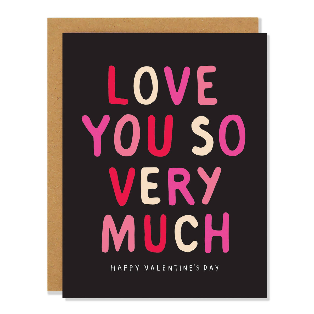 Badger & Burke - Love You - Valentine's Day Card