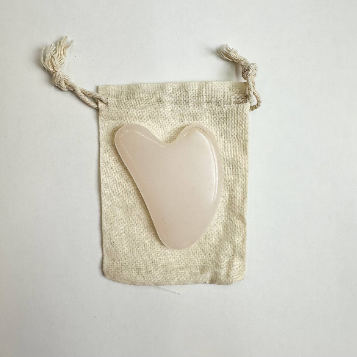 Smile Boutiques - Natural Gua Sha Stone - Facial Massager Stone: Amethyst