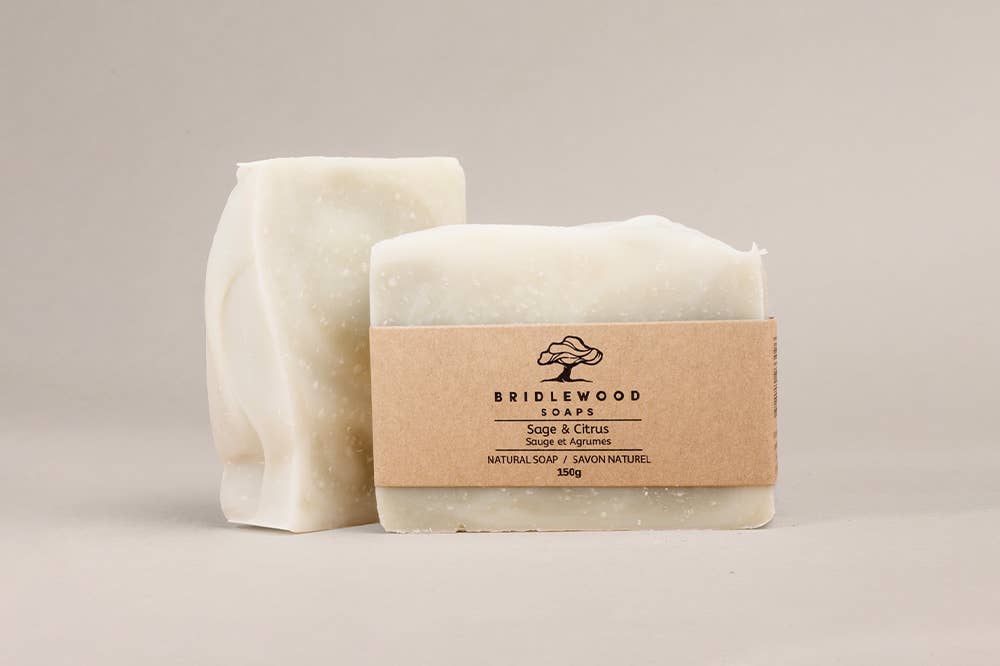 Bridlewood Soaps - Sage & Citrus Soap Bar