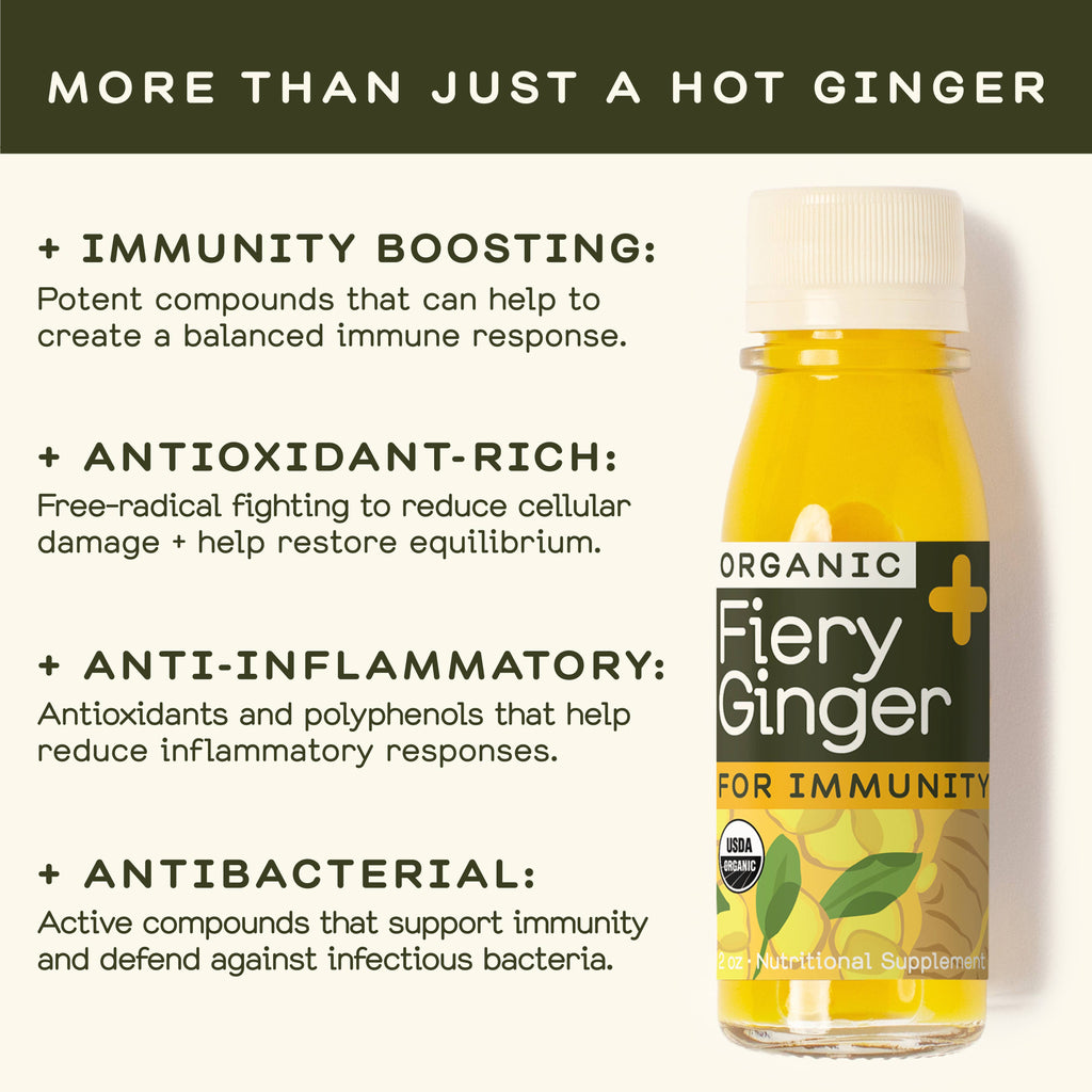 Greenhouse - Greenhouse Fiery Ginger Wellness Shot for Immunity: Twelve Pack