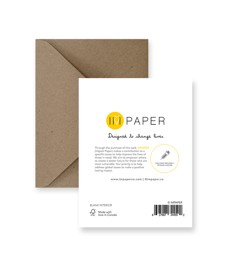 IMPAPER - My Deepest Condolences Sympathy Card