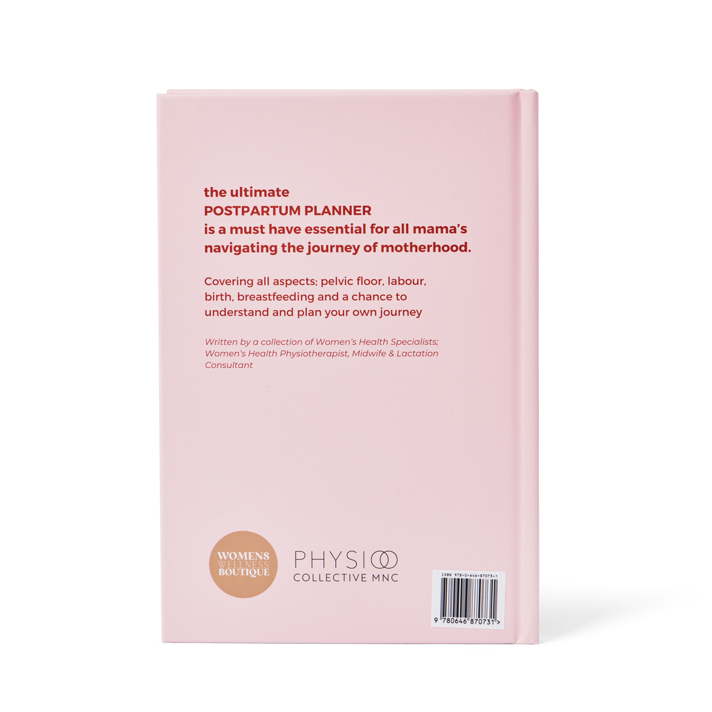 Womens Wellness Boutique - The Ultimate Postpartum Planner HardCover