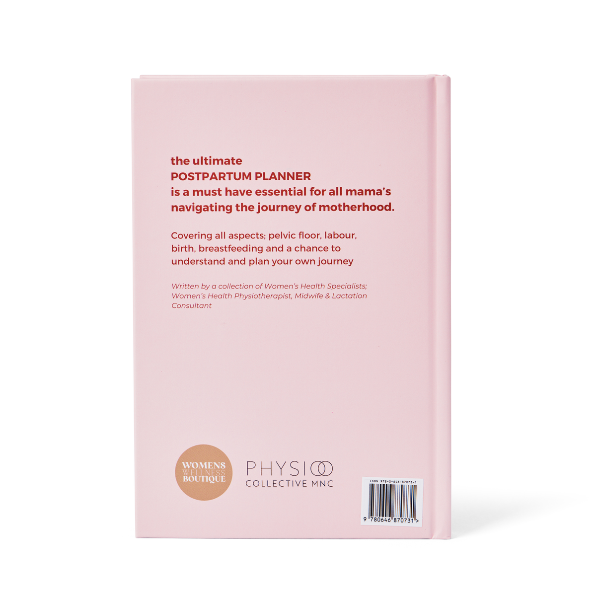 Womens Wellness Boutique - The Ultimate Postpartum Planner HardCover
