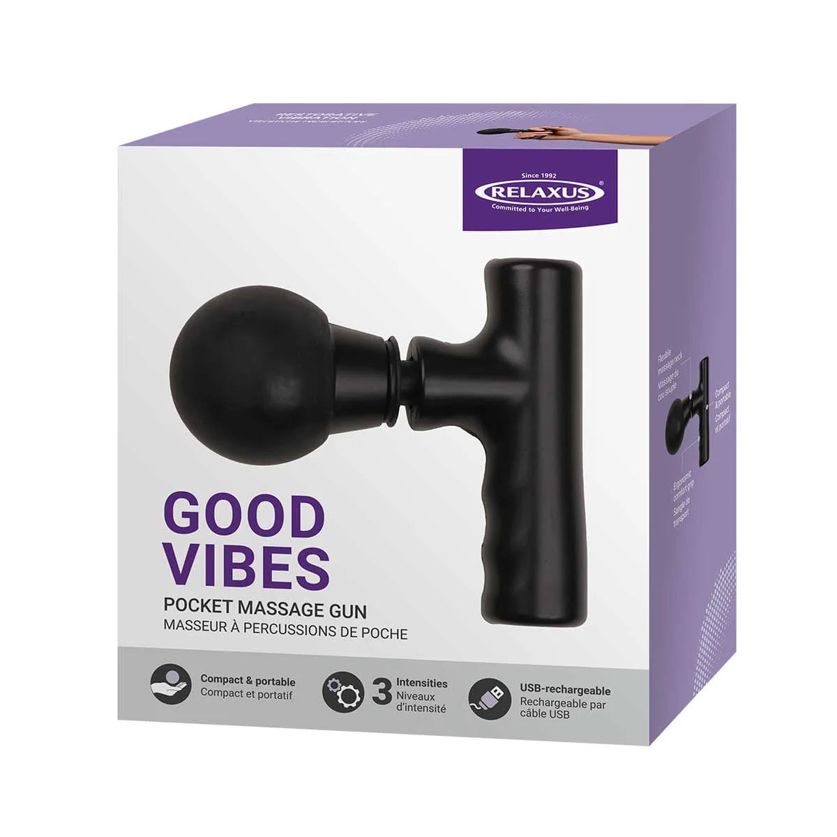 Relaxus  Good Vibes Pocket Massager