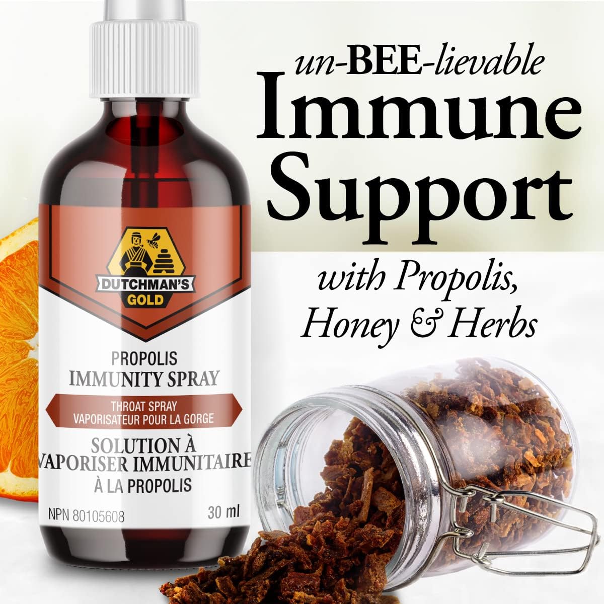Dutchman's Gold Immunity Throat Spray 30ml