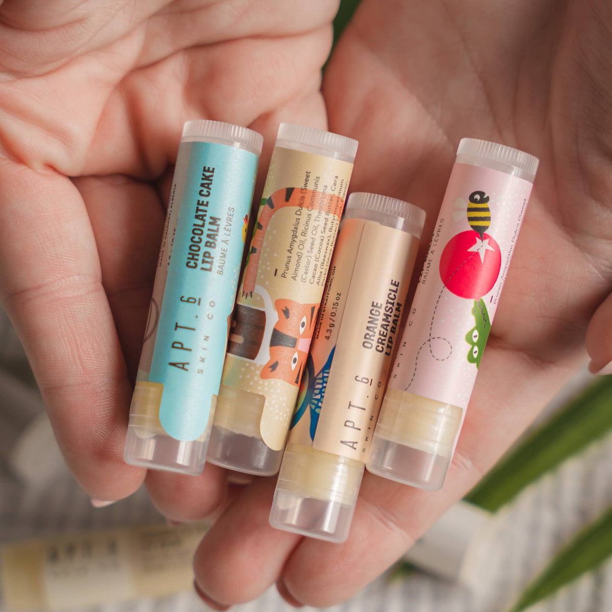 Apt. 6 Skin Co. - Kids Lip Balms: Orange Creamsicle