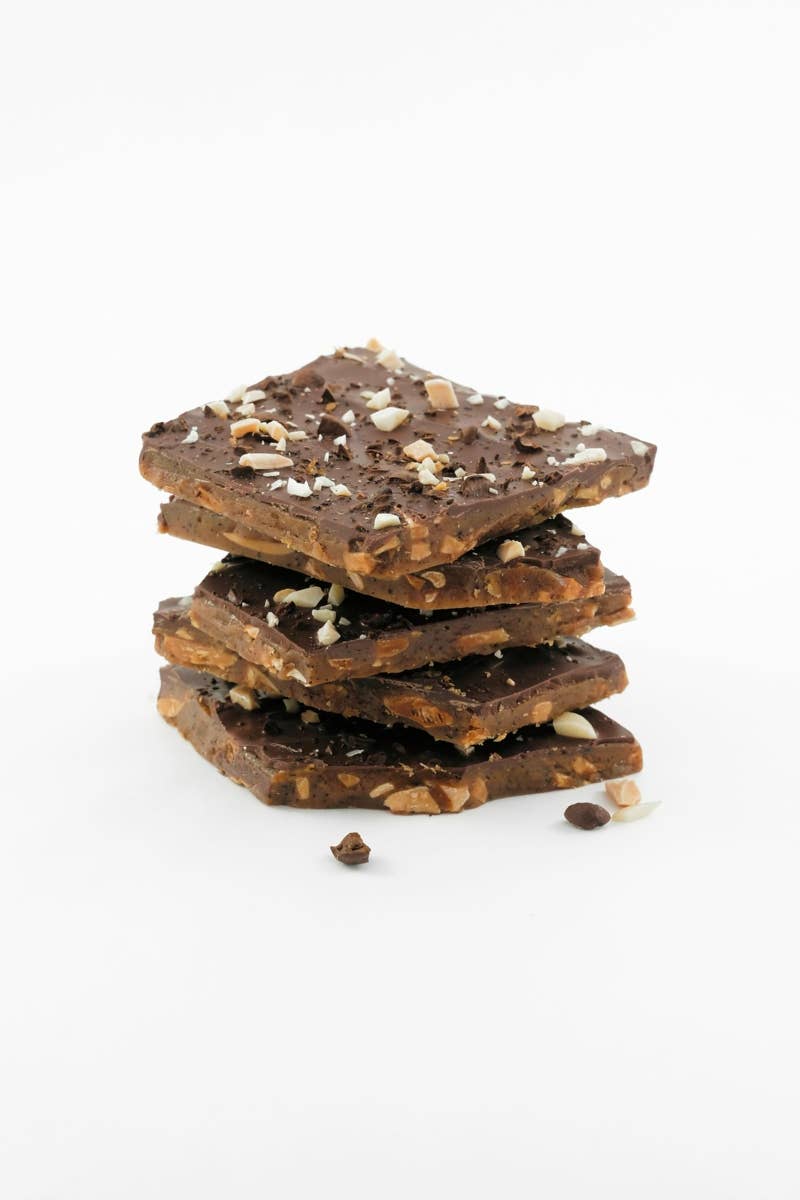 Fraser Valley Gourmet Ltd. - ABC Toffee 100g - Espresso infused & Dark Chocolate