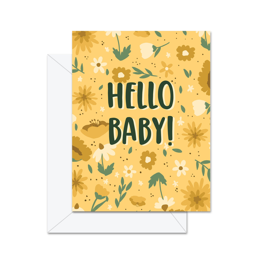 Jaybee Design - Hello Baby- Greeting Card