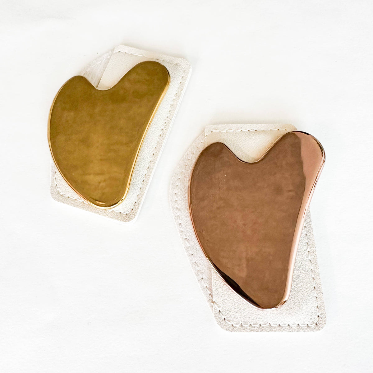 Smile Boutiques - Elegant Stainless Steel Gua Sha: Gold