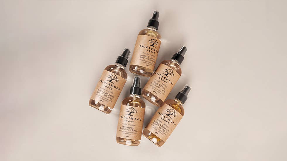 Bridlewood Soaps - Room/Linen Spray: Lemon + Lavender