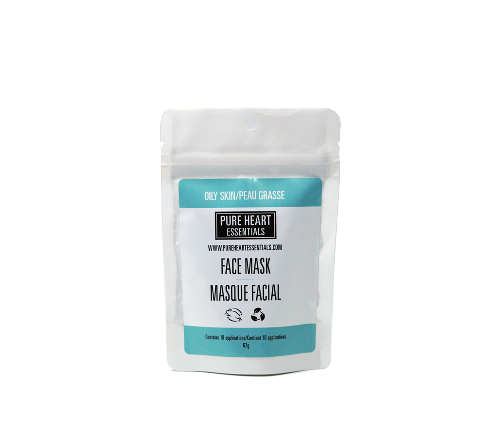Pure Heart Essentials - Face Masks Vegan 62gr(10 applications): Oily Face Skin
