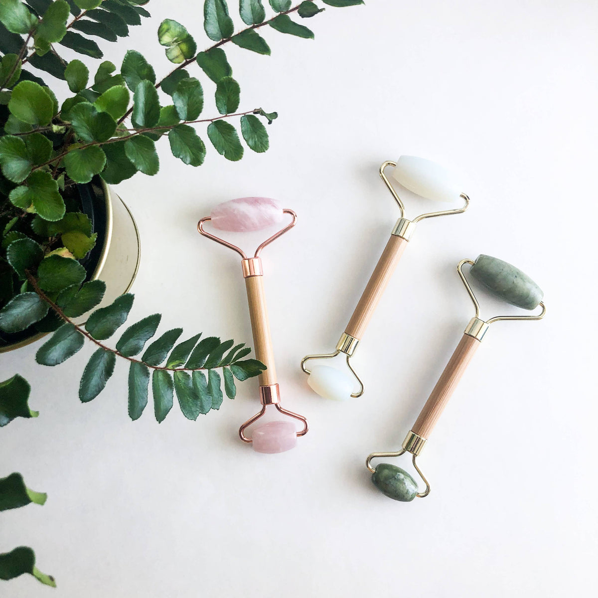 Smile Boutiques - Bamboo Facial Rollers: Opal