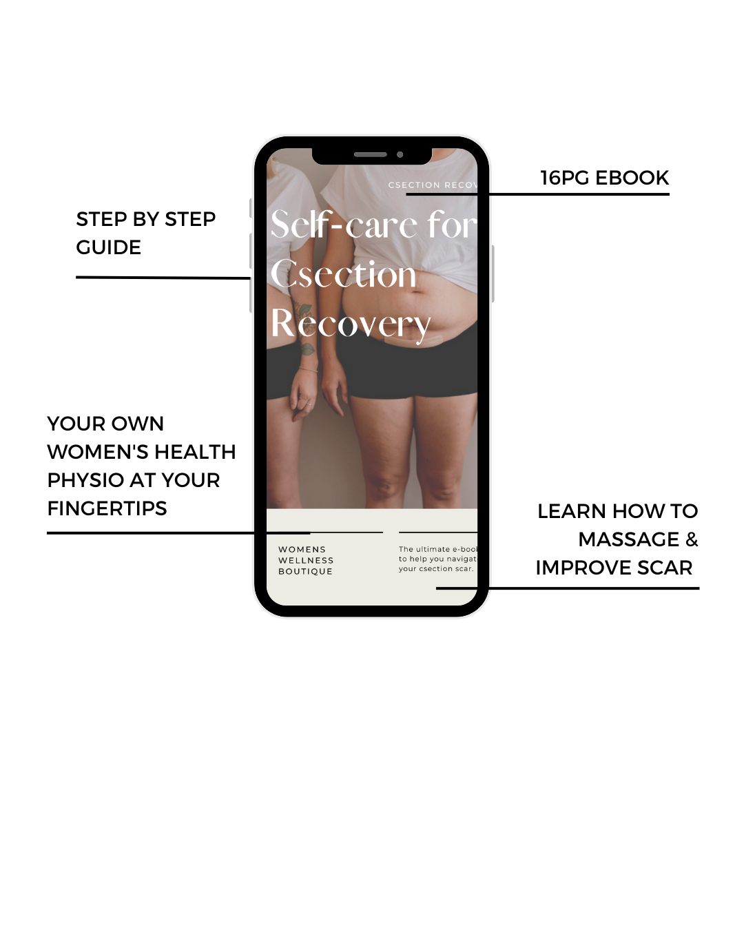 Womens Wellness Boutique - Csection Recovery Kit 2.0 - Award Winning