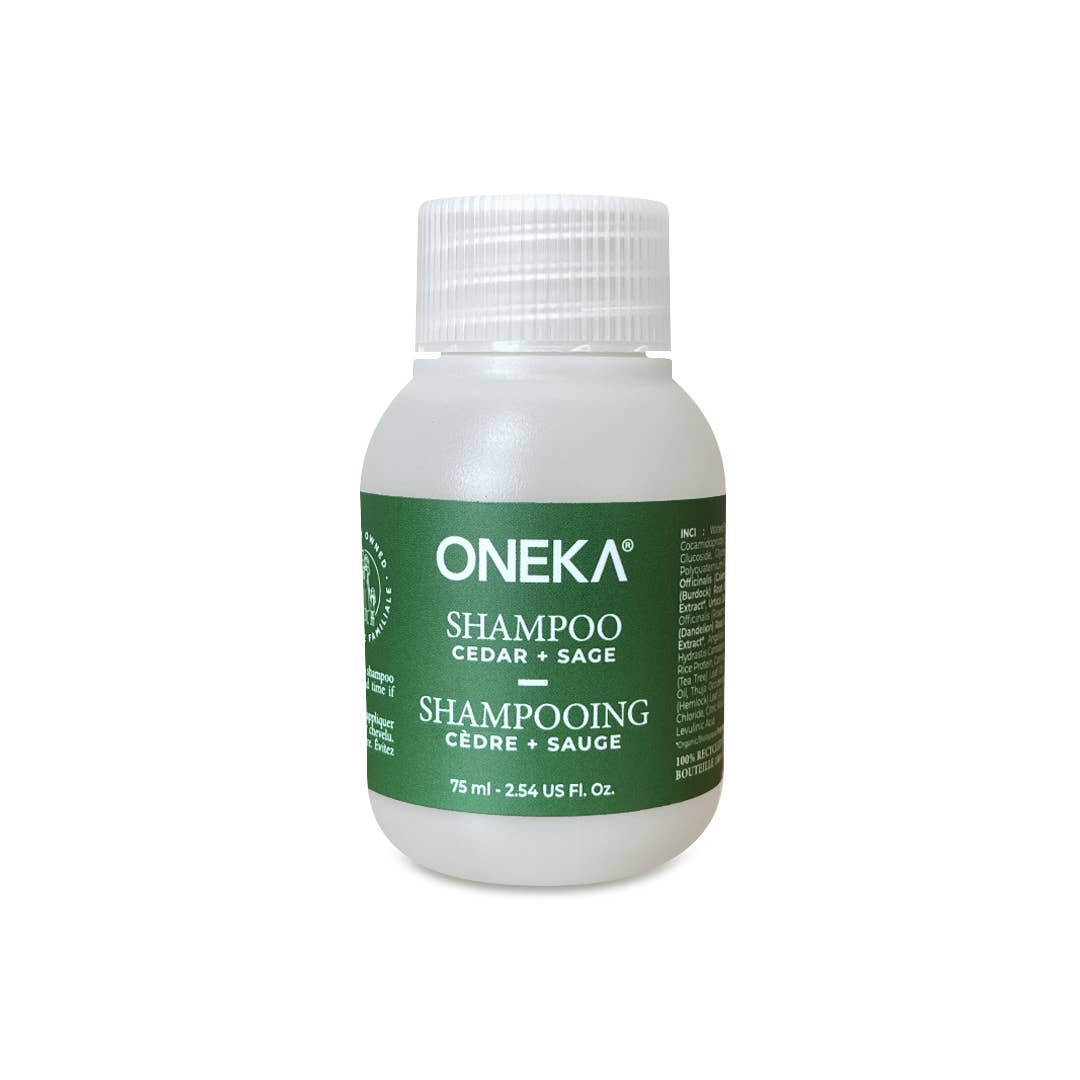 Oneka Canada - Cedar and Sage Shampoo Travel/Trial Size