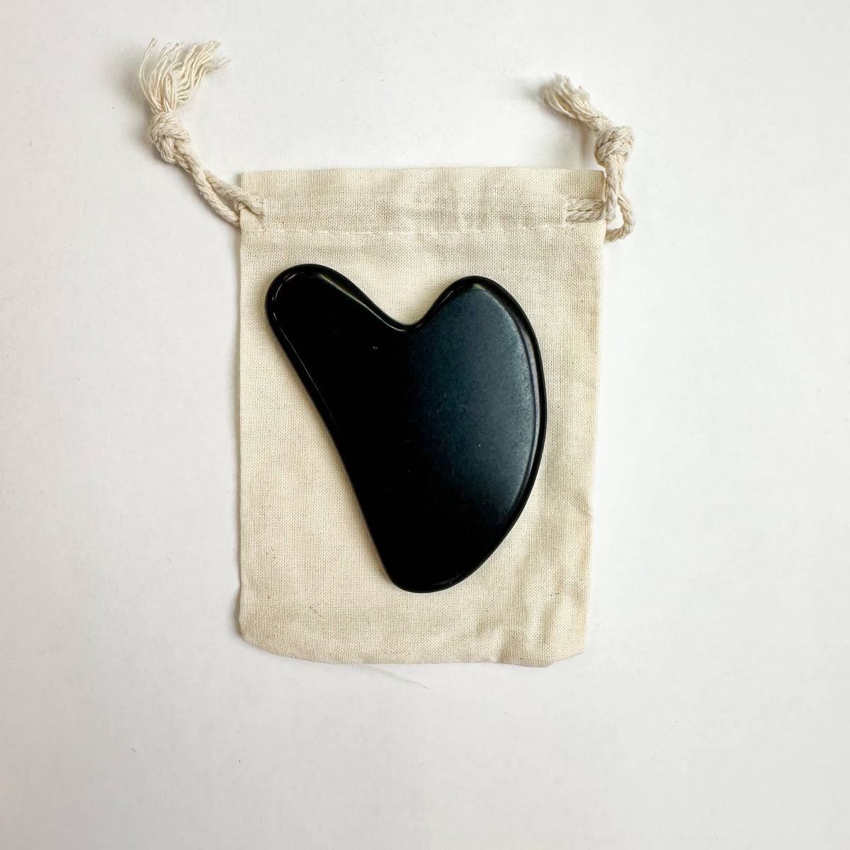 Smile Boutiques - Natural Gua Sha Stone - Facial Massager Stone: Amethyst