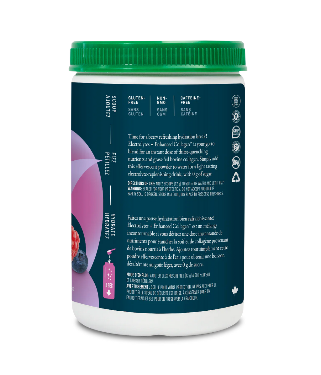 Organika Electrolytes + Enhanced Collagen - Wild Berry