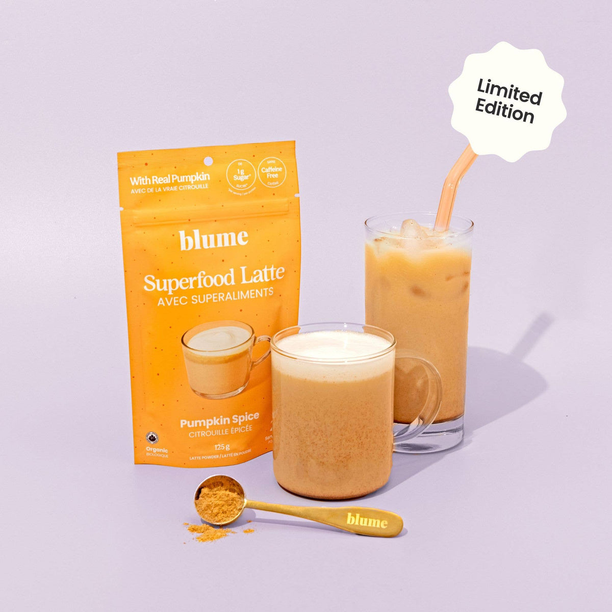 Blume - Superfood Latte Powder, Pumpkin Spice