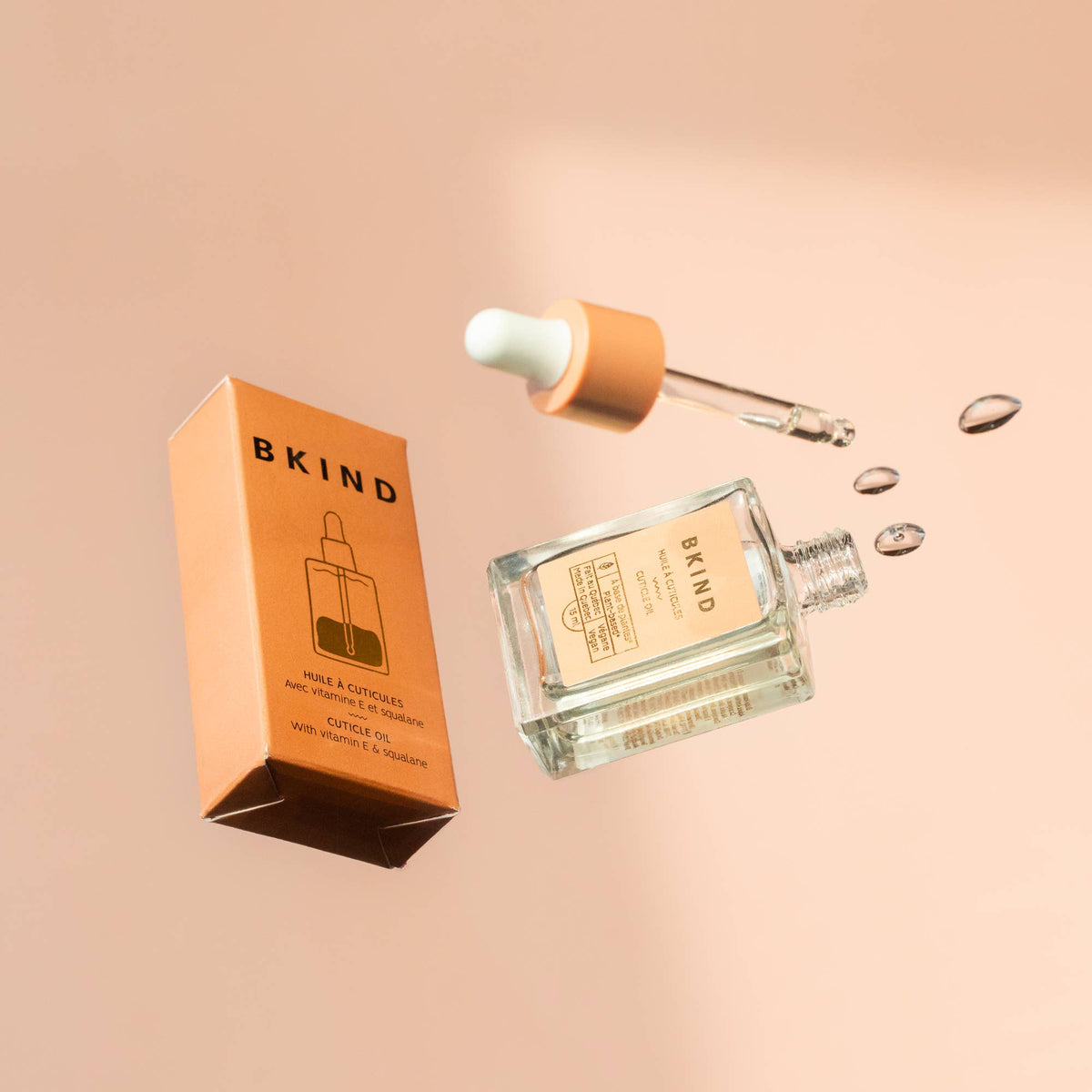 BKIND - Cuticle oil with vitamin E and squalane
