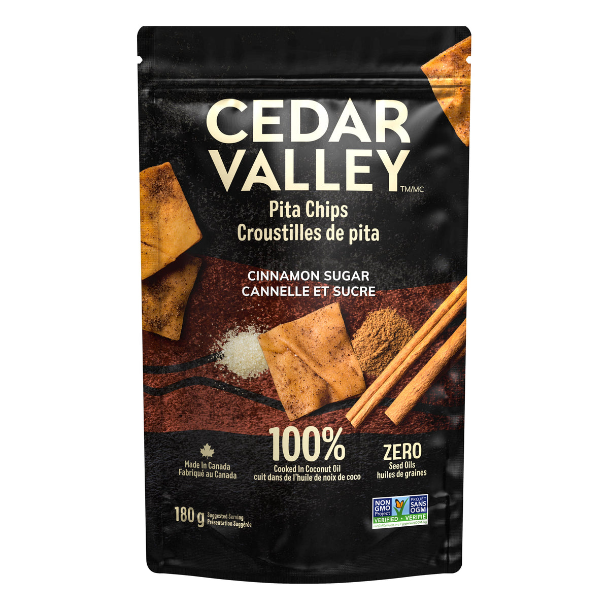 Cedar Valley - Cinnamon Sugar Pita Chips