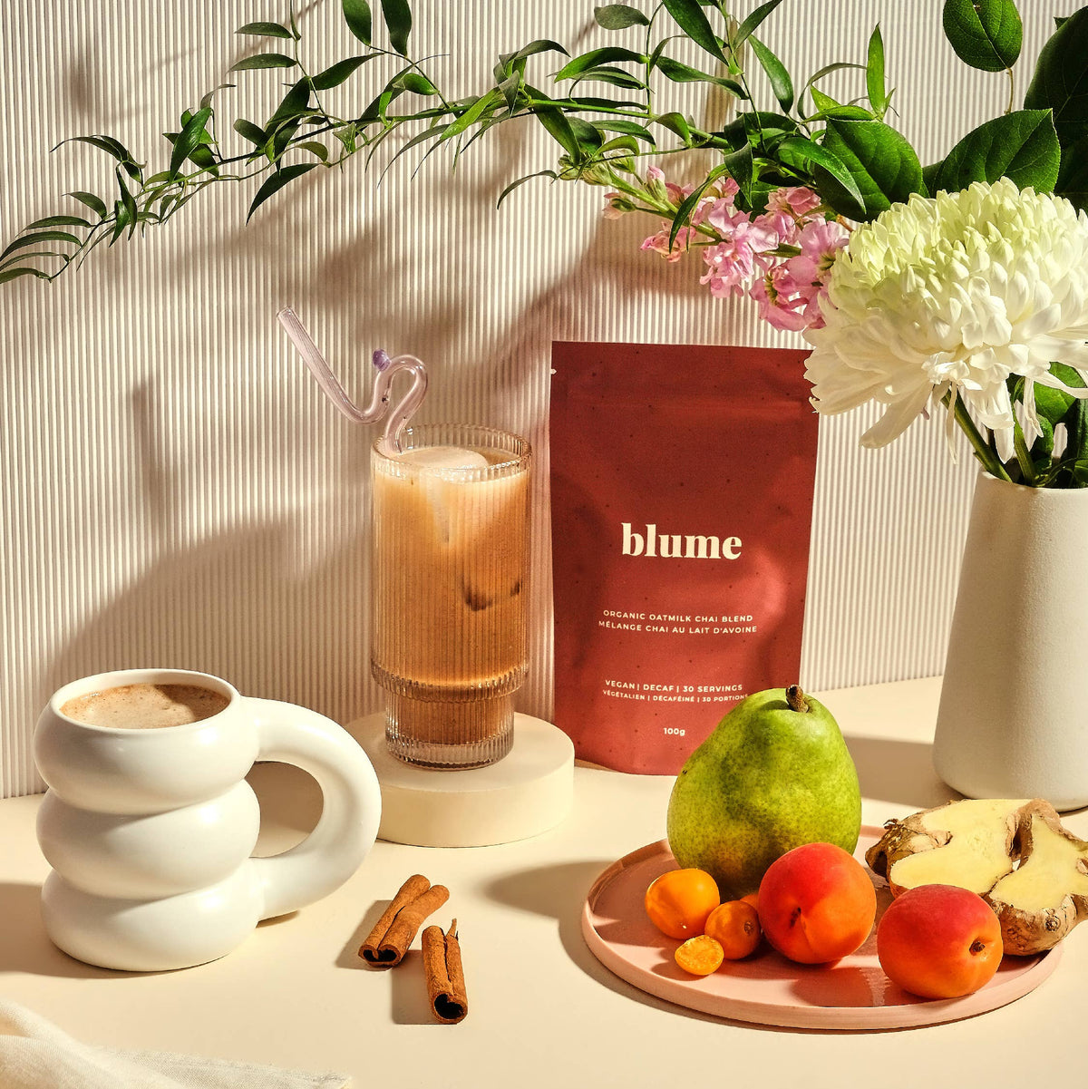 Blume - Superfood Latte Powder, Oat Milk Chai