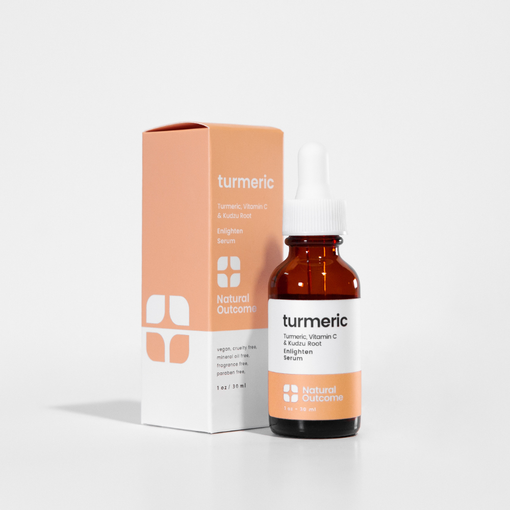 Natural Outcome Skincare - Turmeric & Vitamin C Serum - Enlighten