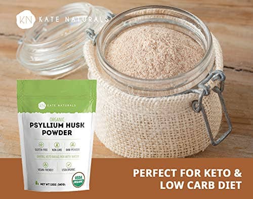 Kate Naturals - Organic Psyllium Husk Powder