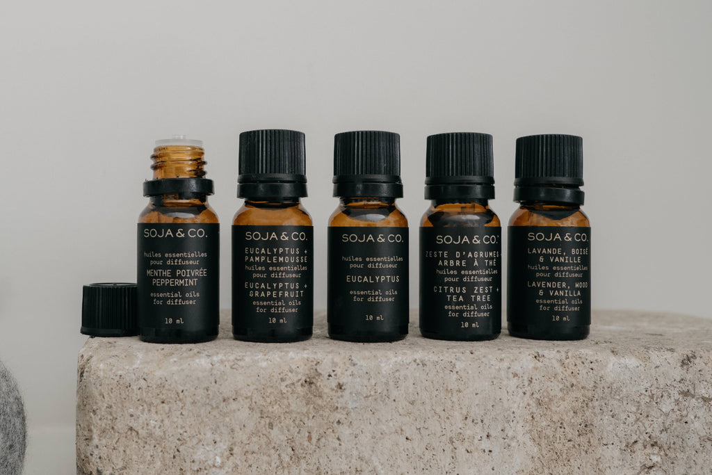 SOJA&CO.™ - Essential Oil For Diffuser | Eucalyptus + Grapefruit
