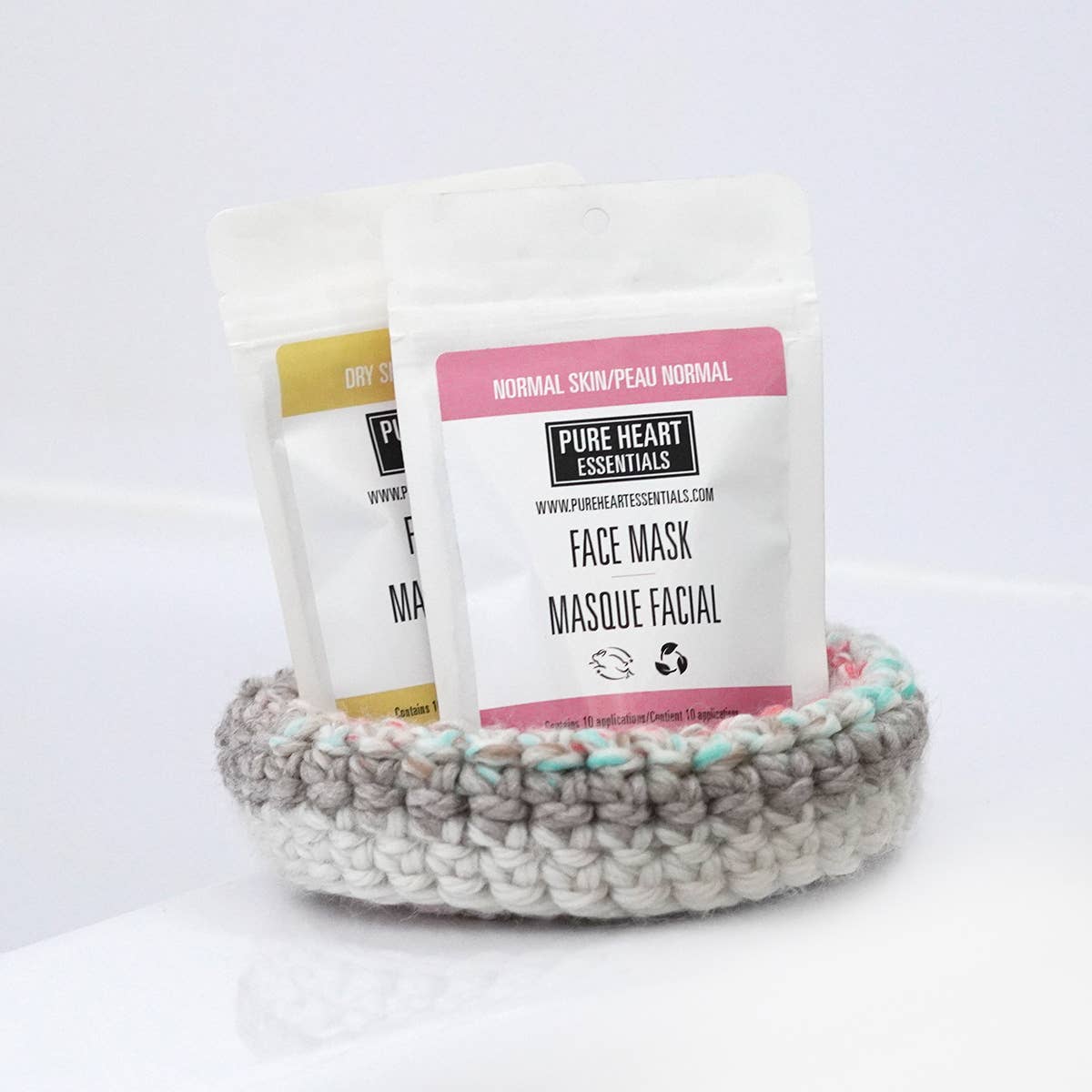 Pure Heart Essentials - Face Masks Vegan 62gr(10 applications): Dry Face Mask