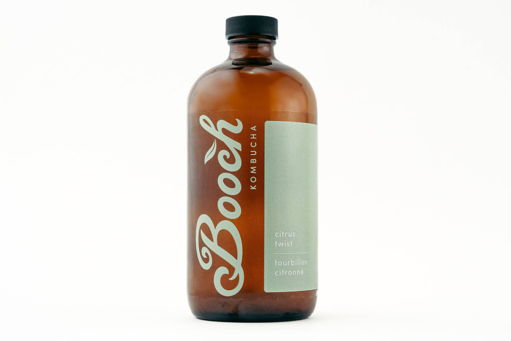 Booch Organic Kombucha + Moonbrew by Booch - Citrus Twist Kombucha