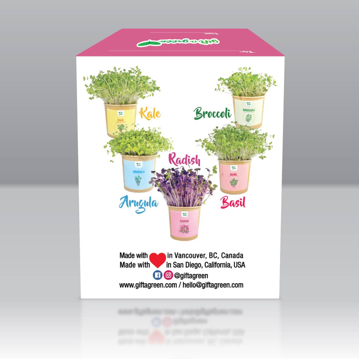 giftagreen - Gift Box - I Love You