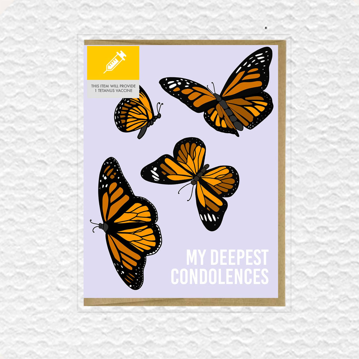 IMPAPER - My Deepest Condolences Sympathy Card