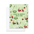 Jaybee Design - You're The Greatest Dad By Par! - Greeting Card
