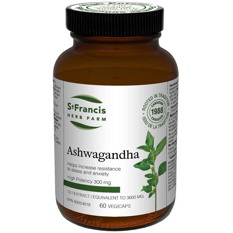St Francis Herb Farm Ashwagandha Capsules (60 VegiCaps)
