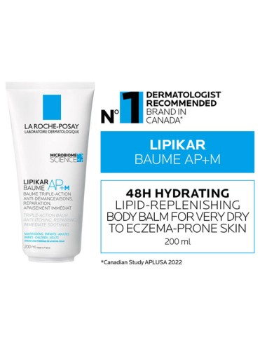 La Roche-Posay Lipikar AP+M Triple action Balm Eco Tube - 200ml