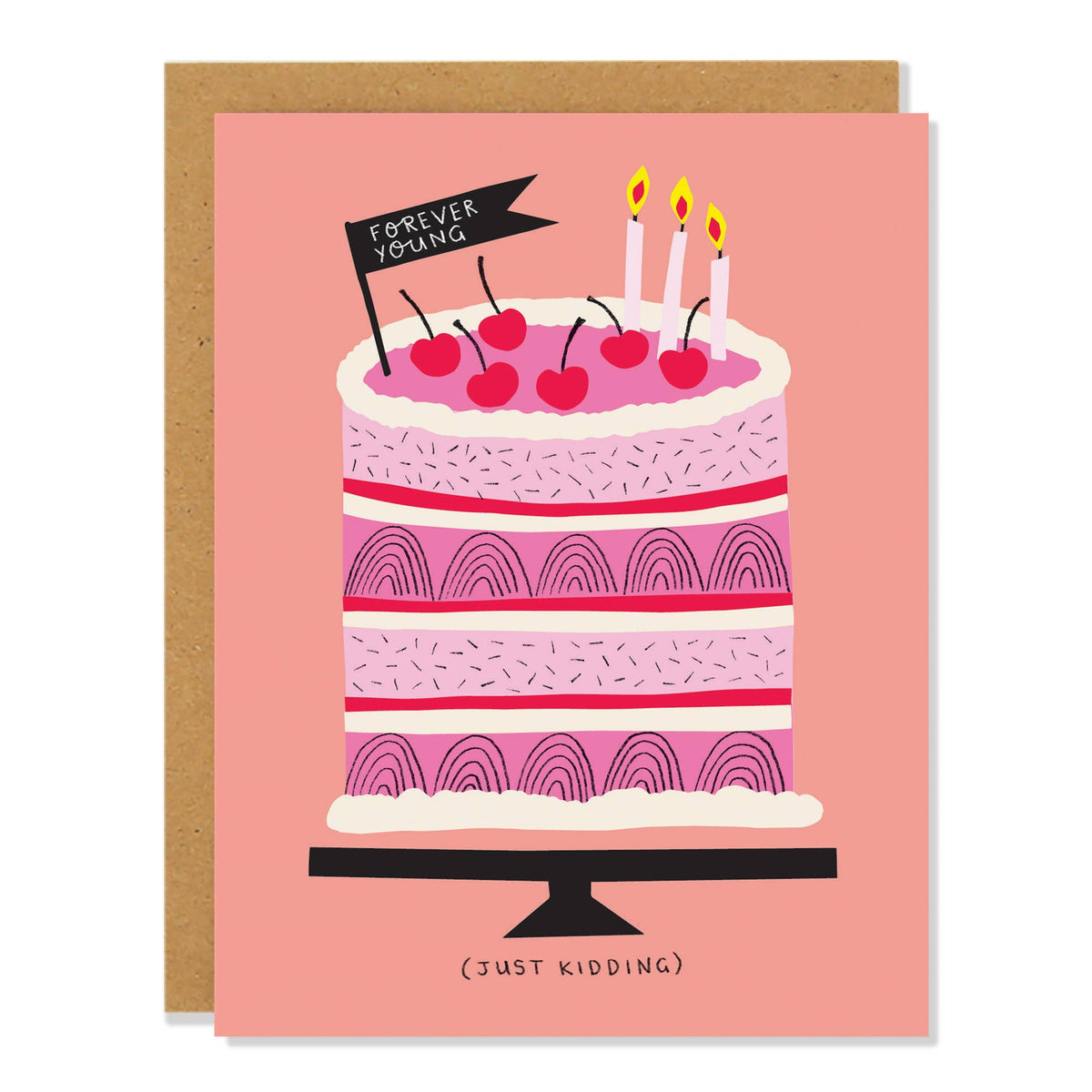 Badger & Burke - Forever Young - Birthday Greeting Card