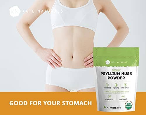 Kate Naturals - Organic Psyllium Husk Powder