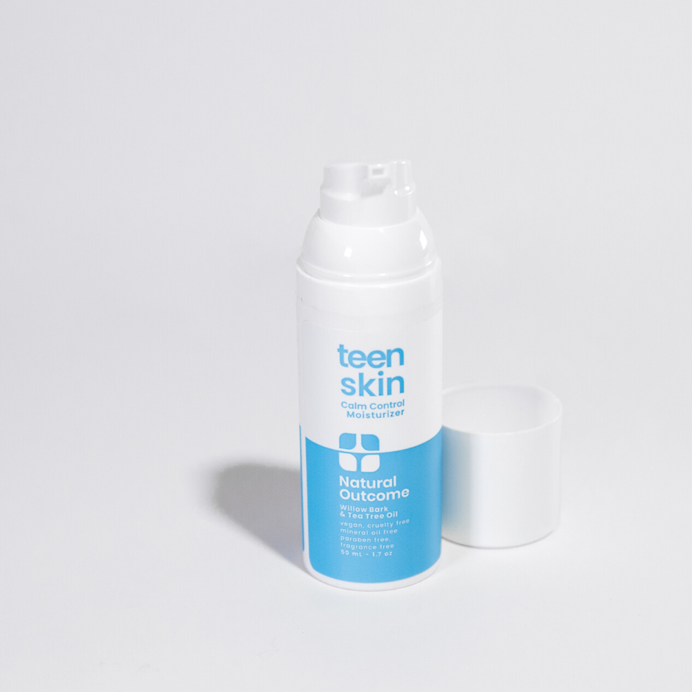 Natural Outcome Skincare - Teen Skin Moisturizer - Calm Control