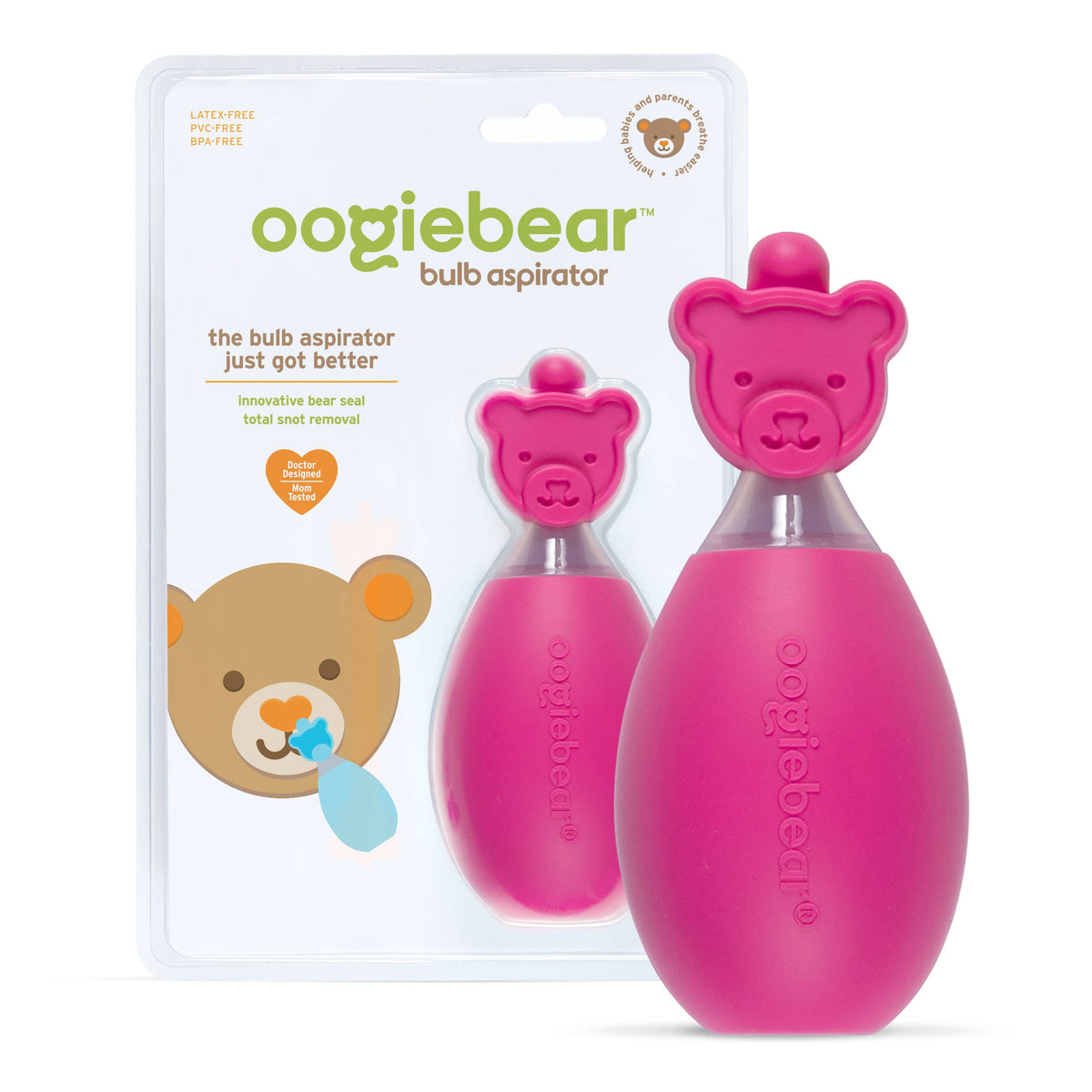 oogiebear - Oogiebear bulb aspirator: Raspberry