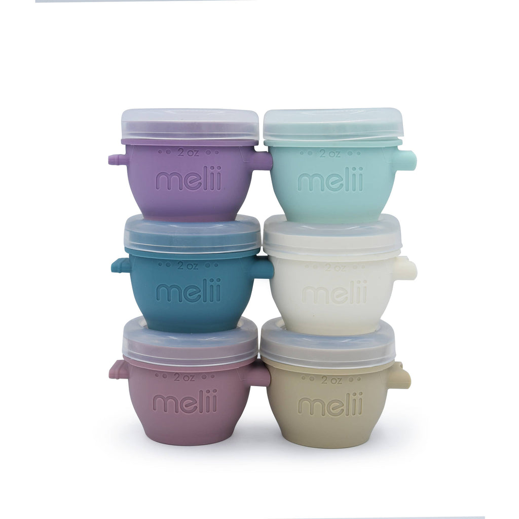 melii - Luxe Silicone Snap & Go Pods : 4oz 4pack